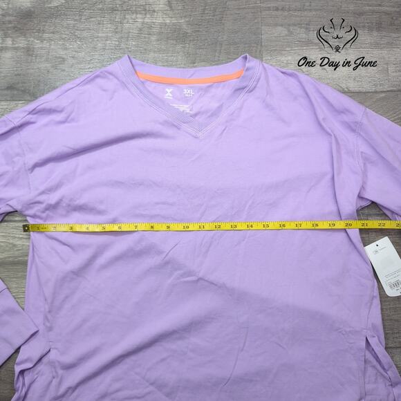 Xersion Long Sleeve Tee Shirt Size 3XL - Picture 3 of 5
